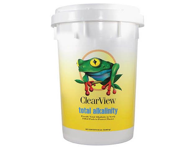 Clearview Total Alk 25 lb Pail - CLEARVIEW